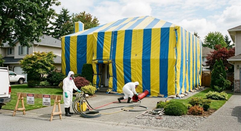 Tent Fumigation in Fayetteville, NC