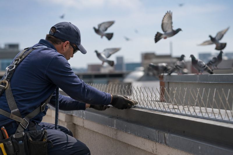 Bird Spikes Installation Service